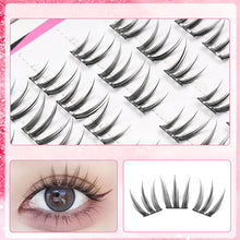 Load image into Gallery viewer, 6Rows Self Adhesive Indivudal Lashes Glue-free False Eyeash Natural Segmented False Lashes Cluster DIY Eyelash Extension Makeup
