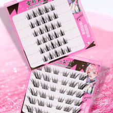 Load image into Gallery viewer, 6Rows Self Adhesive Indivudal Lashes Glue-free False Eyeash Natural Segmented False Lashes Cluster DIY Eyelash Extension Makeup
