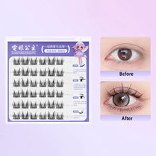 Load image into Gallery viewer, 6/10 Rows Glue-free False Eyelashes Sunflower Wispy Idol Lashes Enlarge Eyes Natural Self Adhesive Eyelash Extension
