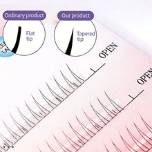Load image into Gallery viewer, Soft Bottom Lashes Single Root Lower Eyelashes Wildcat False Eyelashes Grafting Collection Curly Natural Slender Lower Eyelashes
