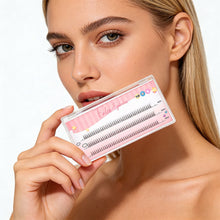 Load image into Gallery viewer, Soft Bottom Lashes Single Root Lower Eyelashes Wildcat False Eyelashes Grafting Collection Curly Natural Slender Lower Eyelashes
