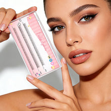 Load image into Gallery viewer, Soft Bottom Lashes Single Root Lower Eyelashes Wildcat False Eyelashes Grafting Collection Curly Natural Slender Lower Eyelashes
