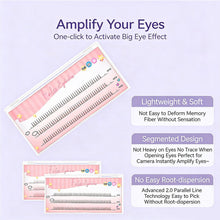 Load image into Gallery viewer, Soft Bottom Lashes Single Root Lower Eyelashes Wildcat False Eyelashes Grafting Collection Curly Natural Slender Lower Eyelashes
