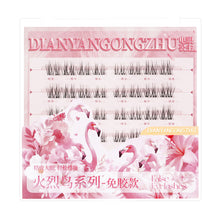 Load image into Gallery viewer, 6Rows Adhesive Free Segmented False Eyelashes Natural Single Cluster Ultra-fine Self-adhesive Novice False Eyelashes
