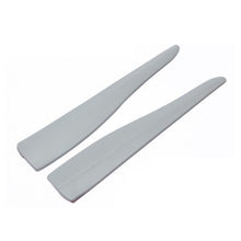 Load image into Gallery viewer, 2Pcs Universal Car Bumper Corner Protector Front Rear Anti-Collision Rubber Strip Carbon Fiber Pattern Edge Guard Scratch Proof Self-Adhesive
