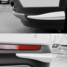 Load image into Gallery viewer, 2Pcs Universal Car Bumper Corner Protector Front Rear Anti-Collision Rubber Strip Carbon Fiber Pattern Edge Guard Scratch Proof Self-Adhesive
