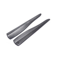 Load image into Gallery viewer, 2Pcs Universal Car Bumper Corner Protector Front Rear Anti-Collision Rubber Strip Carbon Fiber Pattern Edge Guard Scratch Proof Self-Adhesive

