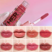 Load image into Gallery viewer, 8 Colors Liquid Lipstick Waterproof Moisturizing Long Lasting Shiny Lip Gloss Natural Makeup Jelly Lip Glaze Shimmer Cosmetics
