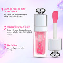 Load image into Gallery viewer, Lip Plump Lip Oil Moisturizing Lip Gloss Mirror Water for Lips Plumping Exfoliating Pink Plumping Gloss Oil
