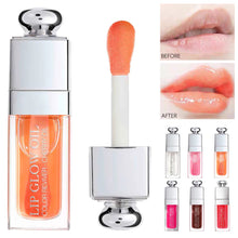 Load image into Gallery viewer, Lip Plump Lip Oil Moisturizing Lip Gloss Mirror Water for Lips Plumping Exfoliating Pink Plumping Gloss Oil
