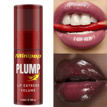 Load image into Gallery viewer, Chili Pepper Lip Plump Long Lasting Lip Oil Moisturizing Lip Gloss Serum Instant Volumising Essence Oil Repair Lip Fine Lines
