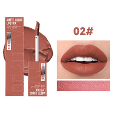 Load image into Gallery viewer, 6 Colors of Long-Lasting Velvet Liquid Lipstick with Matte Texture Waterproof Non-Stick Cup Professional Lip Makeup Products
