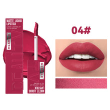 Load image into Gallery viewer, 6 Colors of Long-Lasting Velvet Liquid Lipstick with Matte Texture Waterproof Non-Stick Cup Professional Lip Makeup Products
