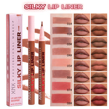 Load image into Gallery viewer, Lip Liner Pencil Long Lasting Waterproof Smudge Proof Nude Pink Brown Lip Liner Makeup Matte Creamy Lip Pencil for Women
