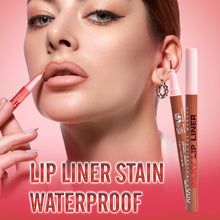 Load image into Gallery viewer, Lip Liner Pencil Long Lasting Waterproof Smudge Proof Nude Pink Brown Lip Liner Makeup Matte Creamy Lip Pencil for Women
