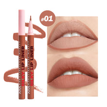 Load image into Gallery viewer, Lip Liner Pencil Long Lasting Waterproof Smudge Proof Nude Pink Brown Lip Liner Makeup Matte Creamy Lip Pencil for Women

