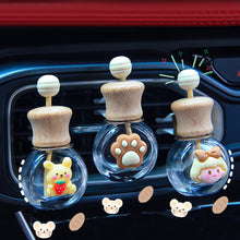 Load image into Gallery viewer, Car Perfume Bottle Perfume Air Outlet Car Air Conditioning Clip Hanging Glass Bottle Auto Ornament Essential Oils Diffuser Fragrance Ornament
