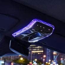 Load image into Gallery viewer, Car Reading Light Crystal Frame Double Layer Translucent Trim Interior Atmosphere Lamp Upgrade For Mercedes E300 GLC260 S-Class EQE
