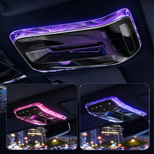 Load image into Gallery viewer, Car Reading Light Crystal Frame Double Layer Translucent Trim Interior Atmosphere Lamp Upgrade For Mercedes E300 GLC260 S-Class EQE

