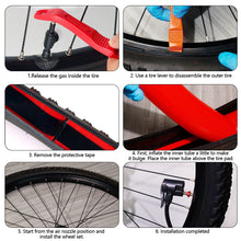 Load image into Gallery viewer, 2.3m TPU Bicycle Tire Liner Anti-Puncture Anti-Burst Protective Strip Mountain Road Bike Inner Tube Accessory for 26 29 Inch 700C
