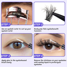 Load image into Gallery viewer, Individual Lashes 30-100D 240 Clusters Lashes Natural Look Mixed DIY Eyelash Extension Volume Lash Clusters Eyelashes Set

