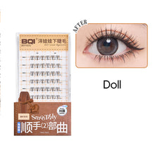 Load image into Gallery viewer, No Glue Easy To Use Natural False Eyelashes Transparent Stem Imitates Real Fake Eyelashes Beauty Makeup Under Eyelashes
