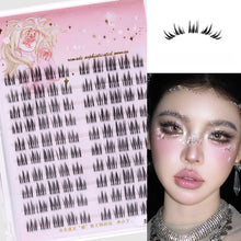 Load image into Gallery viewer, Resuable Lashes Spiky Cluster Upper Eyelashes Big Eyes Fake Eyelashes Eyelash Extensions Makeup Big Eyes Thick False Eyelashes
