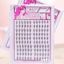 Load image into Gallery viewer, Manga False Eyelashes Individual Cluster Eyelash Segmented Black Stem Large Capacity False Eyelashes Natural Makeup Lashes
