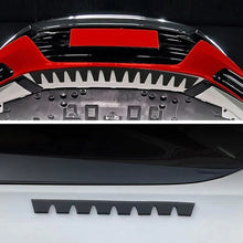 Load image into Gallery viewer, 8Pcs 35cm x 2.8cm Car Front Bumper Guard Anti-Scratch Kit Scrape Protect Skid Plate Automobile Front Lip Anti-collision Decorative Strip
