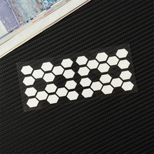 Load image into Gallery viewer, 24.5cmx9.3cm Motorcycle Helmets Reflective Invisible Stickers Simple And Effective Reflective Tape For Helmets Bikes
