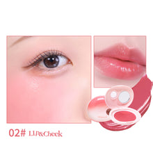 Load image into Gallery viewer, 2 in 1 Light Powder Blusher Lipstick Two in Use Lip Cheek Blusher Dual-use Easy To Color Rouge Women Blush Makeup Cosmetics
