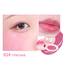Load image into Gallery viewer, 2 in 1 Light Powder Blusher Lipstick Two in Use Lip Cheek Blusher Dual-use Easy To Color Rouge Women Blush Makeup Cosmetics
