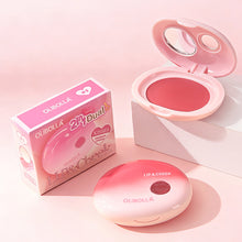 Load image into Gallery viewer, 2 in 1 Light Powder Blusher Lipstick Two in Use Lip Cheek Blusher Dual-use Easy To Color Rouge Women Blush Makeup Cosmetics
