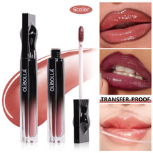 Load image into Gallery viewer, Mirror Water Gloss Lip Gloss Non Stick Cup Waterproof Moisturizing Lip Gloss Beauty Lip Glaze Women Makeup Cosmetics
