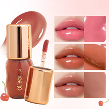 Load image into Gallery viewer, Soft Jelly Lip Gloss Mirror Water Gloss Lip Oil Moisturizing Nourishing Lip Makeup Cosmetics Glossy Naturally Plump Lip Oil
