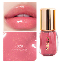 Load image into Gallery viewer, Soft Jelly Lip Gloss Mirror Water Gloss Lip Oil Moisturizing Nourishing Lip Makeup Cosmetics Glossy Naturally Plump Lip Oil
