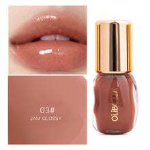 Load image into Gallery viewer, Soft Jelly Lip Gloss Mirror Water Gloss Lip Oil Moisturizing Nourishing Lip Makeup Cosmetics Glossy Naturally Plump Lip Oil
