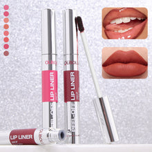 Load image into Gallery viewer, Matte Peel Off Lip Gloss Durable Waterproof Easy Color Tear Lipliner Long-lasting Plump Lips Non-stick Cup Lip Gloss Cosmetics
