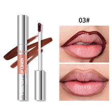 Load image into Gallery viewer, Matte Peel Off Lip Gloss Durable Waterproof Easy Color Tear Lipliner Long-lasting Plump Lips Non-stick Cup Lip Gloss Cosmetics
