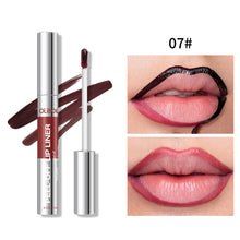 Load image into Gallery viewer, Matte Peel Off Lip Gloss Durable Waterproof Easy Color Tear Lipliner Long-lasting Plump Lips Non-stick Cup Lip Gloss Cosmetics
