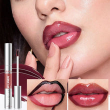Load image into Gallery viewer, Matte Peel Off Lip Gloss Durable Waterproof Easy Color Tear Lipliner Long-lasting Plump Lips Non-stick Cup Lip Gloss Cosmetics
