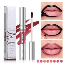 Load image into Gallery viewer, Matte Peel Off Lip Gloss Durable Waterproof Easy Color Tear Lipliner Long-lasting Plump Lips Non-stick Cup Lip Gloss Cosmetics
