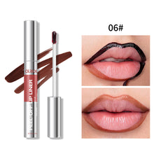 Load image into Gallery viewer, Matte Peel Off Lip Gloss Durable Waterproof Easy Color Tear Lipliner Long-lasting Plump Lips Non-stick Cup Lip Gloss Cosmetics
