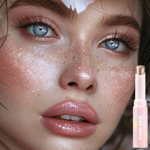 Load image into Gallery viewer, Glitter Eye Shadow Stick Highlighter Eye Makeup Stick Long-lasting Pearl Eye Makeup Shimmer Eye Shadow Stick Face Cosmetics
