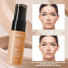 Load image into Gallery viewer, Matte Foundation Oil Control Long Lasting Velvet Finish Full Coverage Liquid Foundation 20ml Waterproof Sweatproof For Daily Makeup
