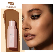 Load image into Gallery viewer, Matte Contour Stick 5 Colors Cream Bronzer for Face Sculpting Natural Shadow Long Lasting Waterproof Blendable Contour Makeup
