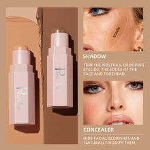Load image into Gallery viewer, Matte Contour Stick 5 Colors Cream Bronzer for Face Sculpting Natural Shadow Long Lasting Waterproof Blendable Contour Makeup
