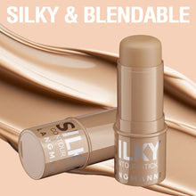 Load image into Gallery viewer, 3 Colors Contour Stick Cream Bronzer Highlighter for Face Sculpting Matte Finishing Waterproof Long Lasting Blendable Natural Look Makeup Set
