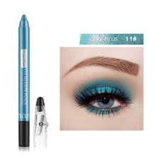 Load image into Gallery viewer, 12 Colors Eyeshadow Stick Waterproof Long Lasting Eye Shadow Pencil Creamy Shimmer Matte Eyeshadow Makeup Set with Sharpener i
