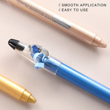 Load image into Gallery viewer, 12 Colors Eyeshadow Stick Waterproof Long Lasting Eye Shadow Pencil Creamy Shimmer Matte Eyeshadow Makeup Set with Sharpener i
